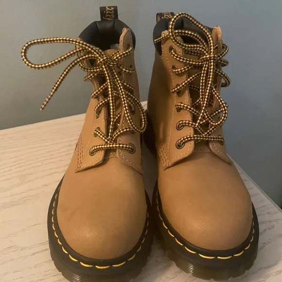 Dr. Martens 939 Air Ware RARE Construction Boots - Size 5 Womens With 9.5” Sole - Picture 3 of 11